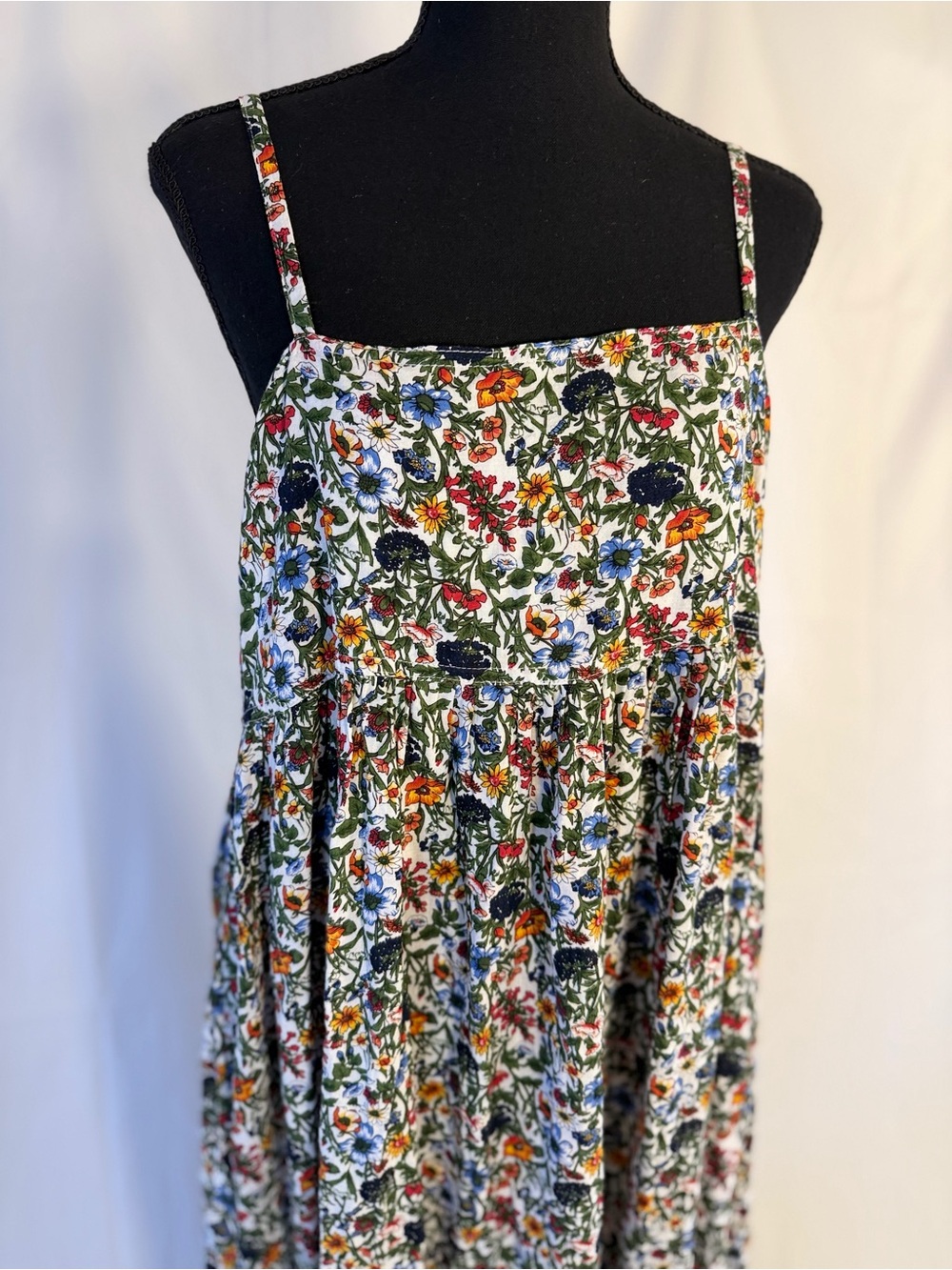 Natural Life Floral Maxi Dress, size large. - Picture 3 of 8